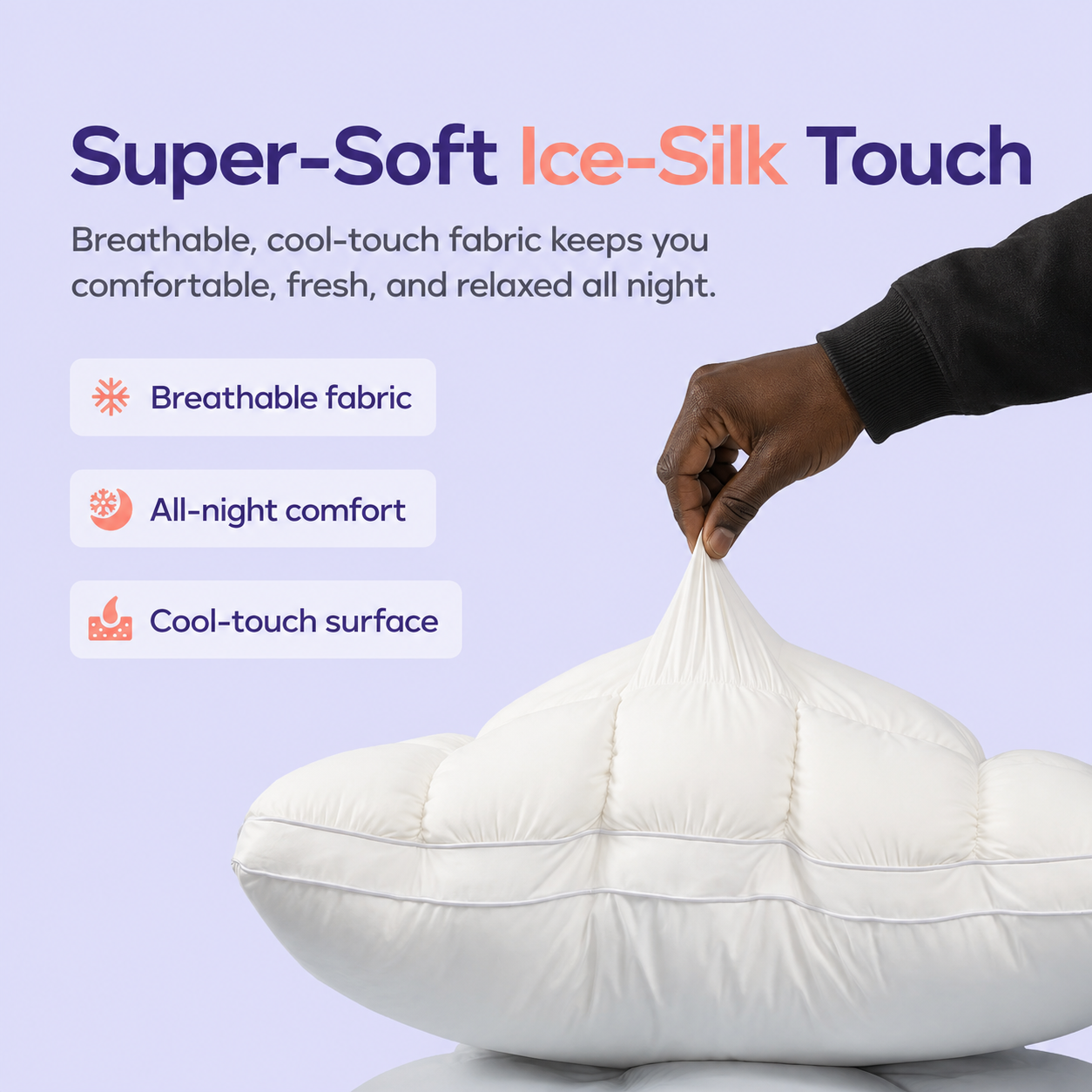 Cloudy Puff Pillow