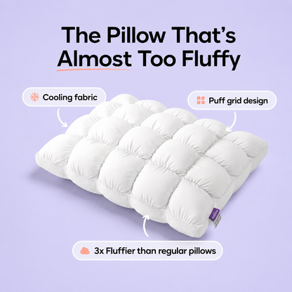 Cloudy Puff Pillow