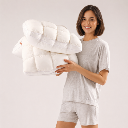 Cloudy Puff Pillow