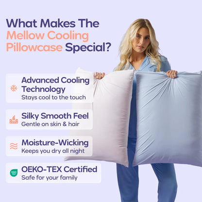 2x Cooling Pillowcases